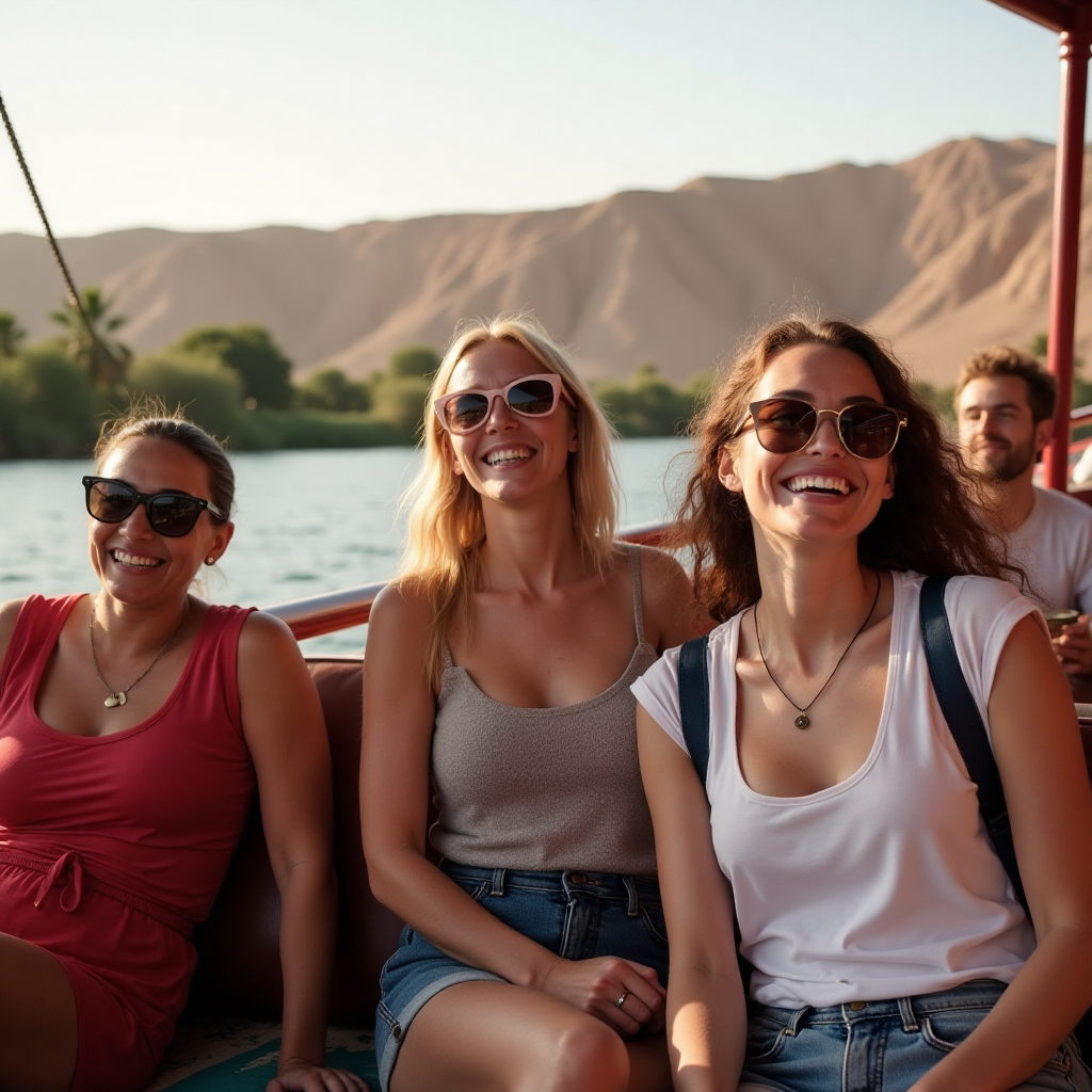 Tourists enjoying Nile Cruise sailing in Egypt – Egypt Tours and Travel