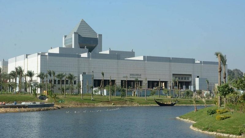 The National Museum of Egyptian Civilization in Cairo, a must-see stop on a 7 day trip to Egypt.