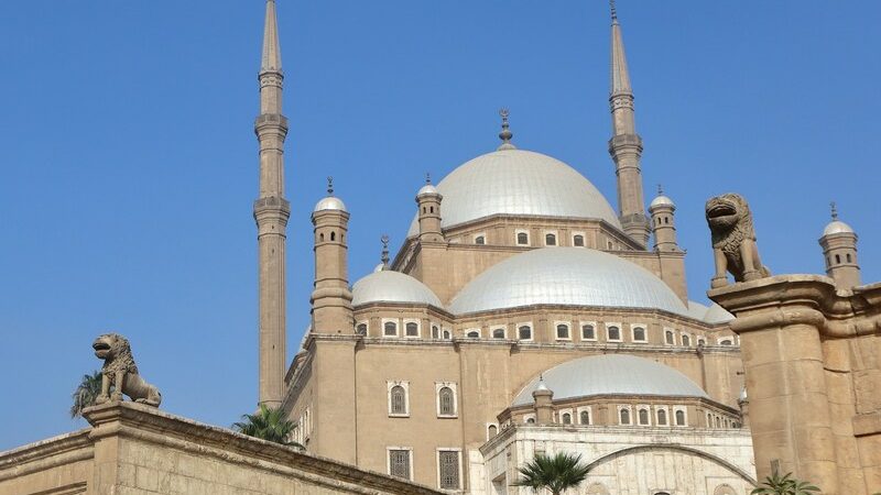 The historic Saladin Citadel in Islamic Cairo during a 4 day Cairo tour package.