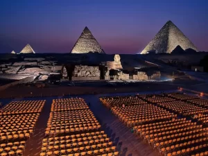 Sound & Light Show at the Pyramids – Evening Experience