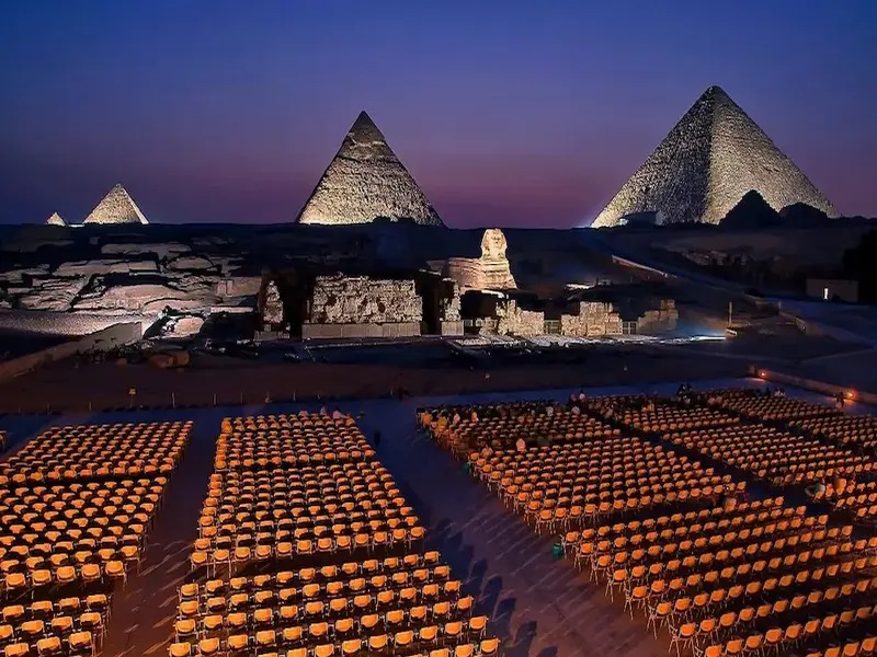 Sound & Light Show at the Pyramids | Egypt Tours by Night