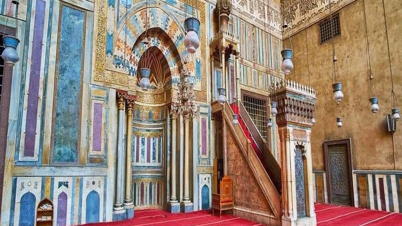 The Madrasa of Sultan Hassan in Cairo, a historic gem on a 7 day trip to Egypt.