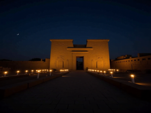Sound & Light Show at Philae Temple in Aswan