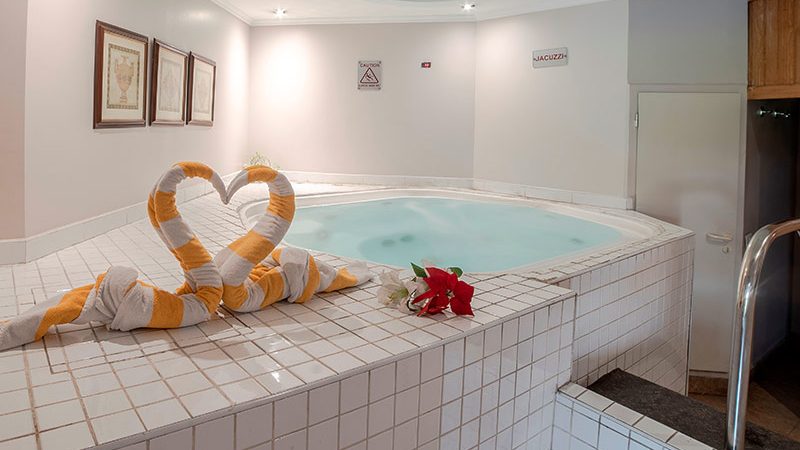 Jacuzzi and relaxation area on board Sonesta Nile Goddess Nile Cruise