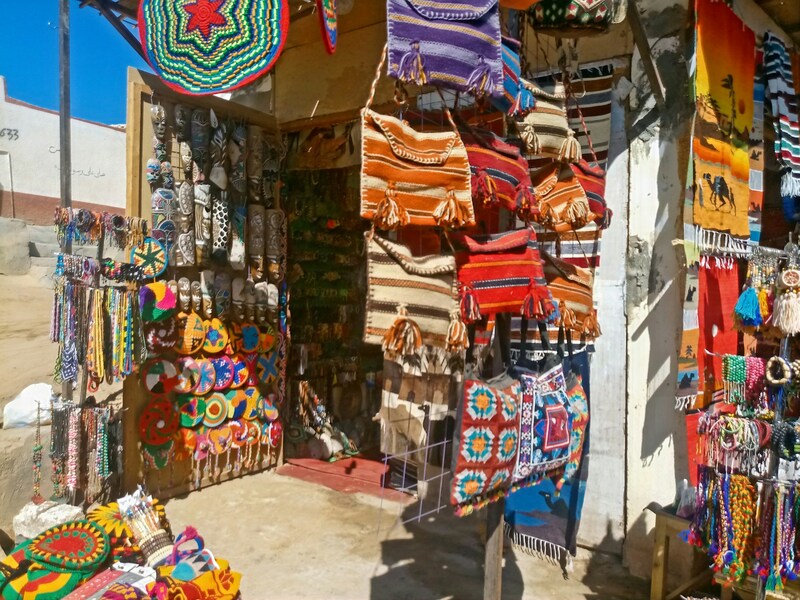 Traditional Nubian market in Aswan